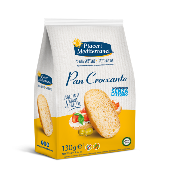 Pan Croccante Piaceri Mediterranei glutenfrei